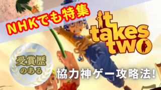 NHKでも特集された名作 It Takes Two 攻略法