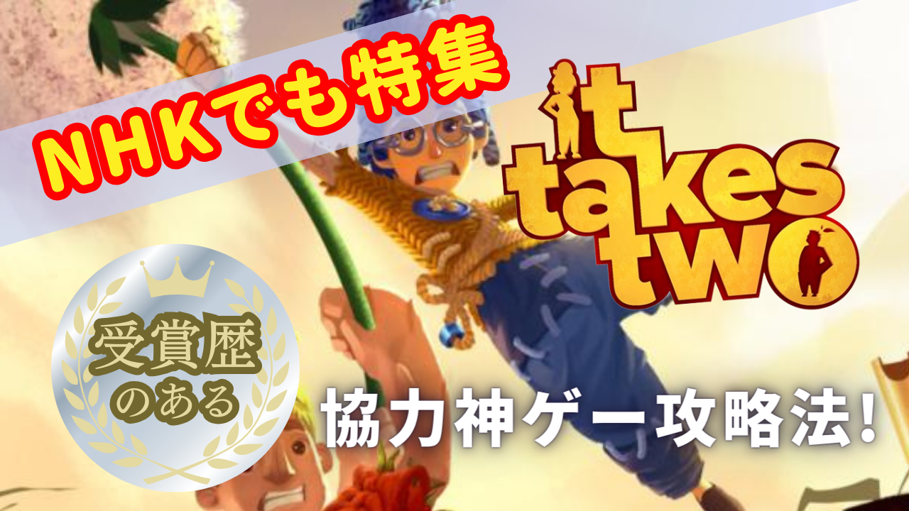 NHKでも特集された名作 It Takes Two 攻略法